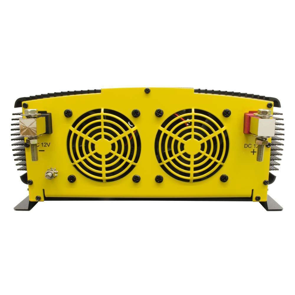 Go Power Power Inverter, Inverts 10.5/15 Volt DC to 115 Volt AC, Modified Sine Wave Inverter, 5000 Watts Output/ 10000 Watts Surge – GP-5000HD