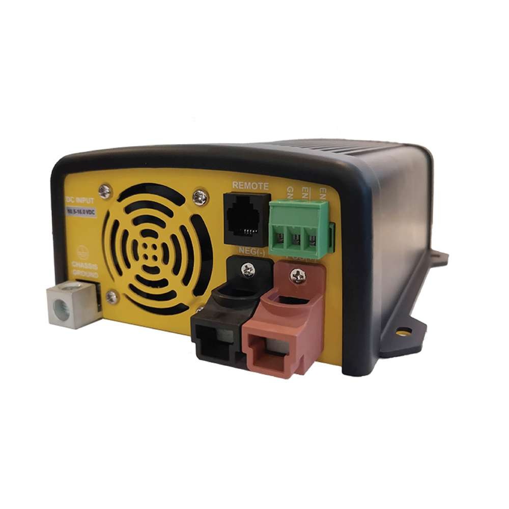 Go Power Power Inverter, Inverts 10.5 to 16.5 Volt DC to 100 to 120 Volt AC, Pure Sine Wave Inverter, 400 Continuous Watts – GP-ISW400-12