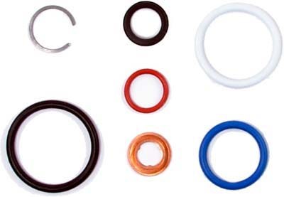 Gb Reman Inc Fuel Injector Seal Kit, With Top High Pressure Seal and Metal C Clip – 522-015