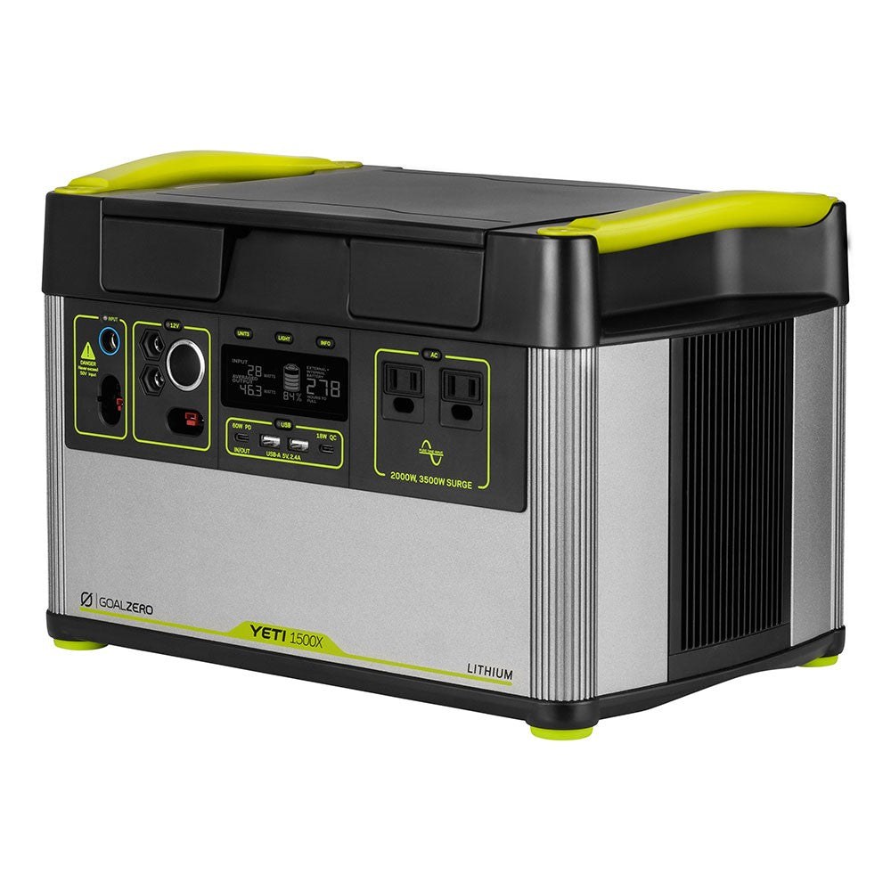 Goal Zero Power Bank, Yeti 1500X, 1516 Wh Capacity – 36300