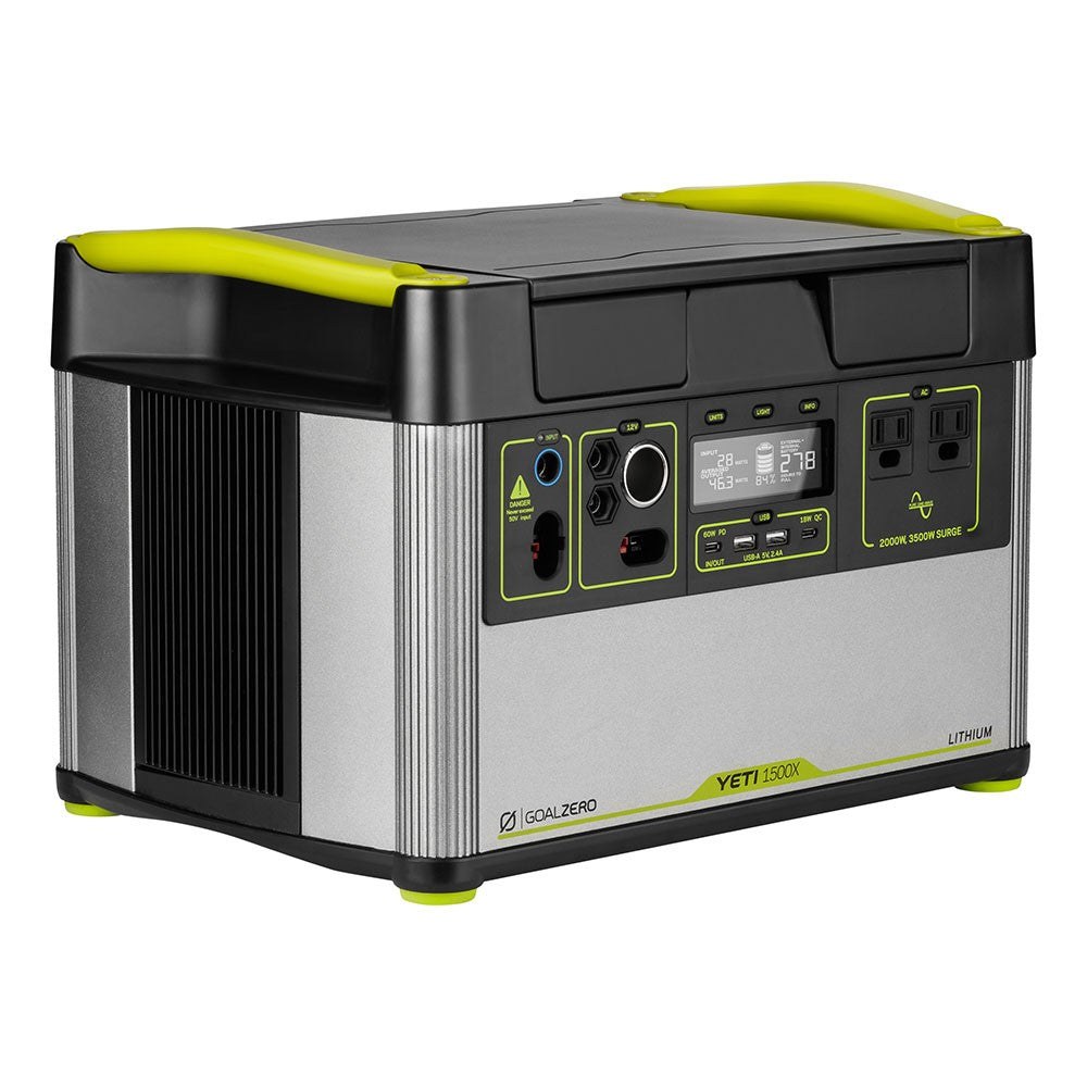 Goal Zero Power Bank, Yeti 1500X, 1516 Wh Capacity – 36300