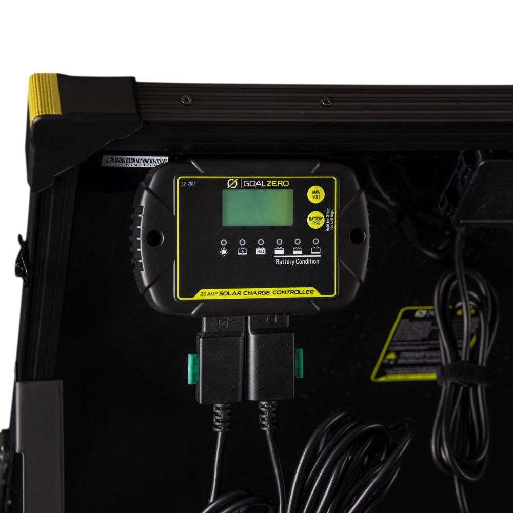 Goal Zero Battery Charger Controller, Use with 12 Volt Batteries, Digital Solar Controller, 20 Amp – 96110