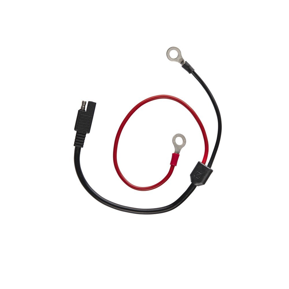Goal Zero Battery Charger Connector, Use to Connect Spade to SAE Cable to 12 Volt Battery, For 12 Gauge Wire, Black and Red Housing – 98375