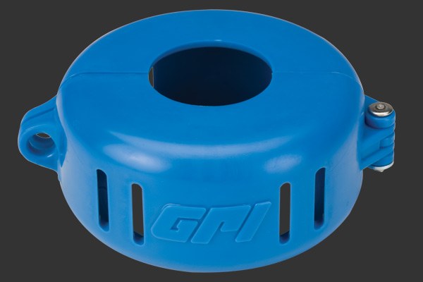 Gpi Liquid Transfer Tank Pump Lock Collar, For Use with Gpi M-150S/ M-180S/ or M-1115S Models with Spin Collars, Painted, Blue, Plastic – 11080801
