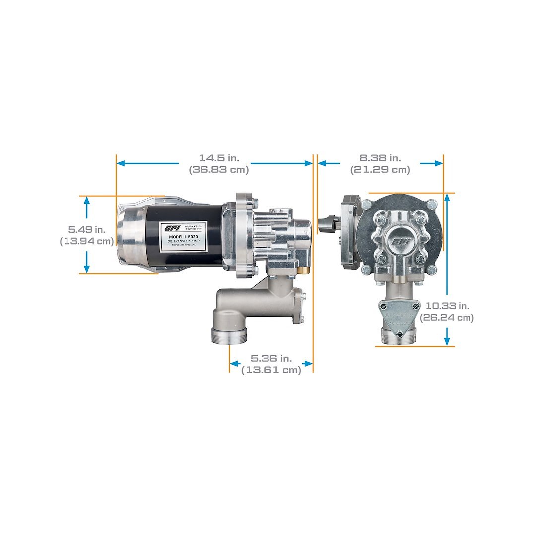 Gpi Liquid Transfer Tank Pump, L-Series – 142100-04