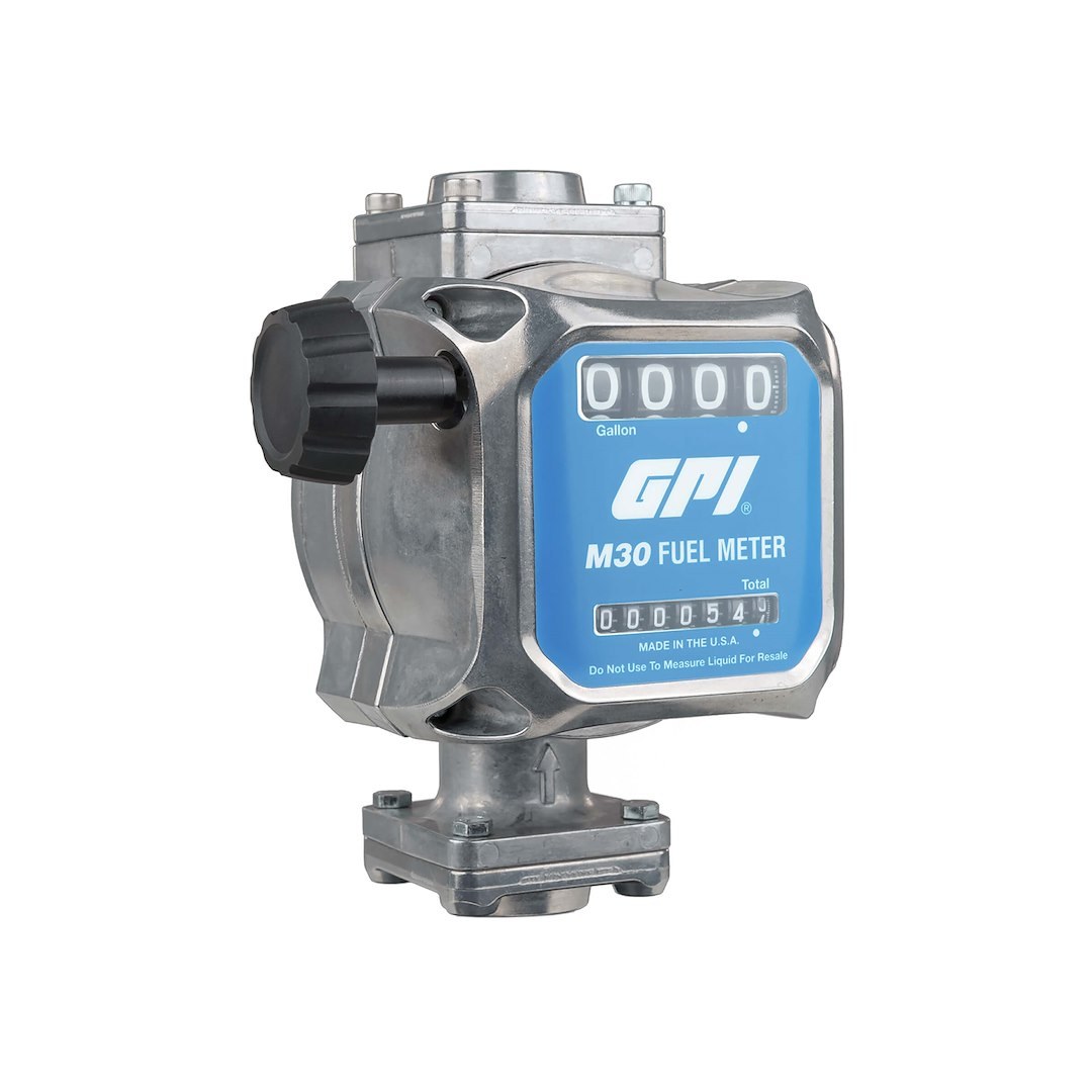 Gpi Liquid Transfer Tank Gauge, M30 Series, Fits G20 Series Liquid Transfer Tank Pump, Digital, 5 to 30 Gallons Per Minute – 165100-01