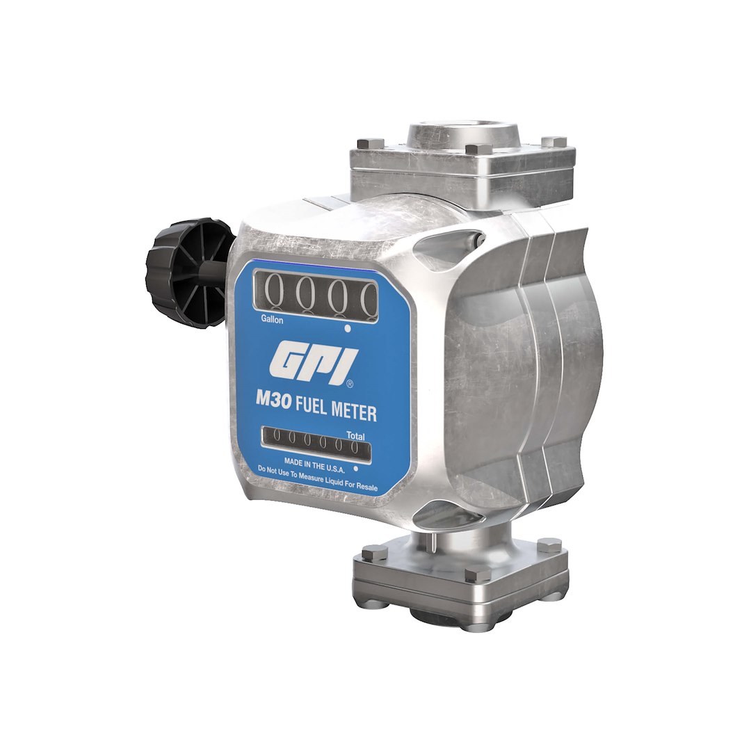 Gpi Liquid Transfer Tank Gauge, M30 Series, Fits G20 Series Liquid Transfer Tank Pump, Digital, 5 to 30 Gallons Per Minute – 165100-01