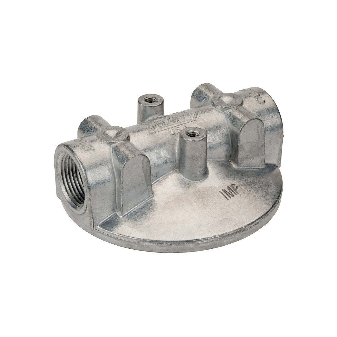 Gpi Liquid Transfer Tank Pump Adapter, For Use with Fuel Transfer Pumps, 1 Inch NPT Thread, 30 to 40 Gallon Per Minute, Aluminum, Single – 906005-67