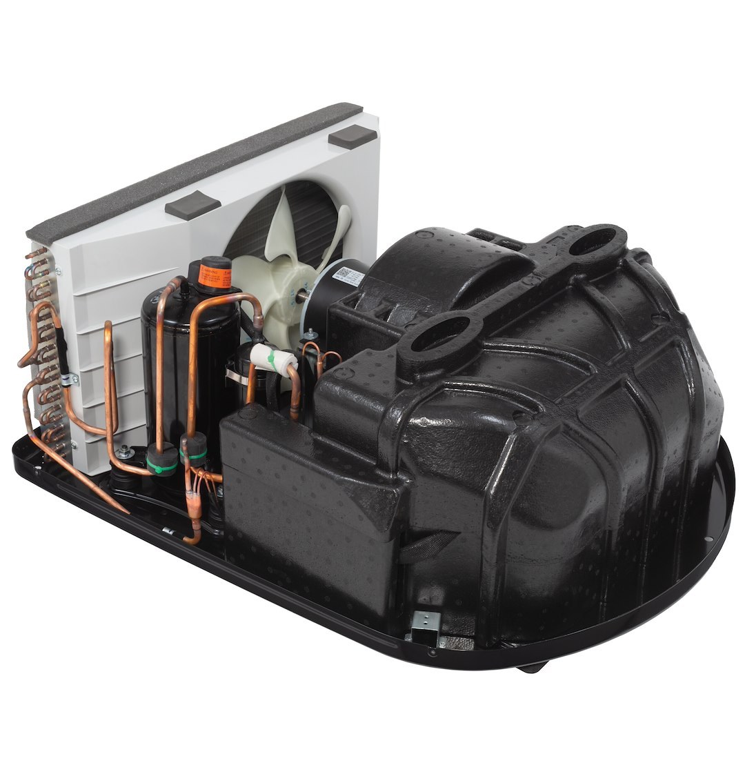 Ge Appliance Air Conditioner, S Series High Efficiency, Fits 14-3/8 Inch X 14-3/8 Inch Vent Openings, 15000 Btu, Outdoor Unit, White – GRHS13XHHW