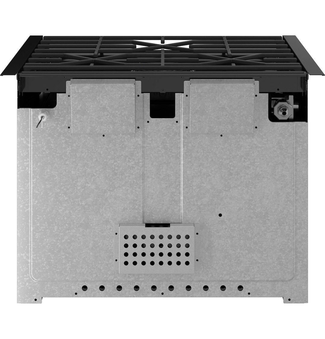 Ge Appliance Stove, Ge Profile™, Range, 20-1/8 Inch Width X 16-1/8 Inch Height X 17-3/4 Inch Depth, Piezo Ignition, 12 Volt DC, 3 Burner – PLD617RTSS