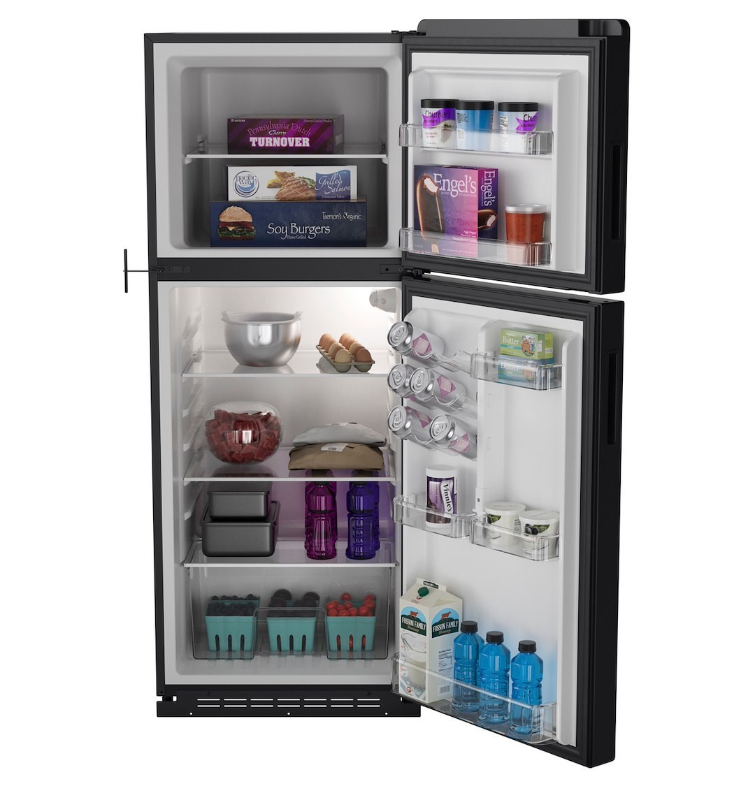 Ge Appliance Refrigerator, Ge Profile™, Dual Compartment 2 Door Refrigerator with Top Freezer, 9.8 Cubic Foot – PPV10R5YRSS