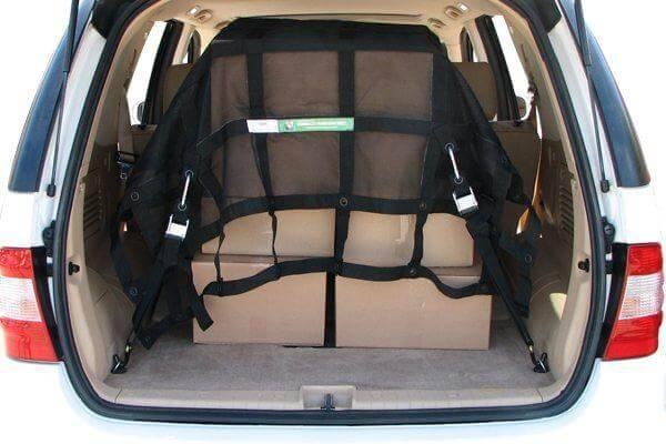 Gladiator Ca Interior Cargo Net, Mounts to Jeeps/ Cargo Racks, 4.75 Feet Width X 5.25 Feet Length, Polypropylene Webbing – GRN-100