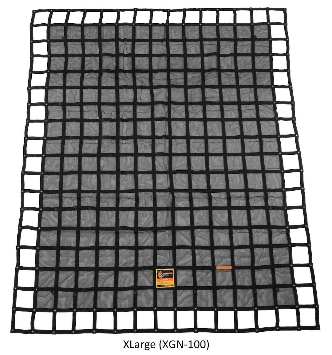 Gladiator Ca Exterior Cargo Net, Mounts to Truck Bed, 10 Feet Width X 12 Feet Length, Extra Large, Polypropylene Webbing – XGN-100