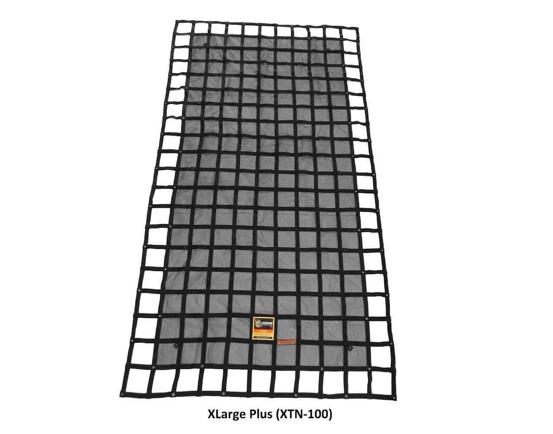 Gladiator Ca Exterior Cargo Net, Mounts to Truck Bed, 10.5 Feet Width X 14.5 Feet Length, Extra Large Plus, Polypropylene Webbing – XTN-100