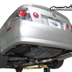 Greddy Perf Exhaust System Kit, Revolution Rs Cat-Back System, Stainless Steel, With Muffler, 3.0 Inch Diameter Piping, Single – 10118100