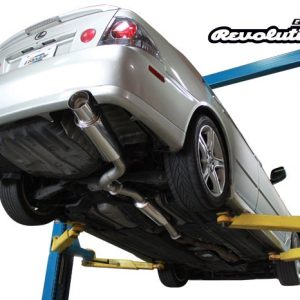 Greddy Perf Exhaust System Kit, Revolution Rs Cat-Back System, Stainless Steel, With Muffler, 3.0 Inch Diameter Piping, Single – 10118100