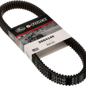 Gates Drive Belt, G-Force ™, 42.57 Outside Circumference, 1.26 Inch Top Width, Black, Chloroprene – 26G4140