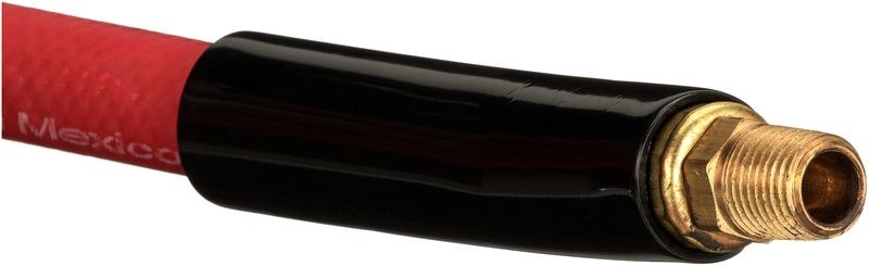 Gates Air Hose, Safety Stripe ®, 3/8 Inch Inside Diameter, 23/32 Inch Outside Diameter, 25 Foot Length, 300 PSI Working Pressure – 27488