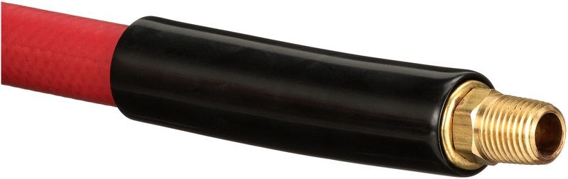 Gates Air Hose, Safety Stripe ®, 3/8 Inch Inside Diameter, 23/32 Inch Outside Diameter, 50 Foot Length, 300 PSI Working Pressure – 27489
