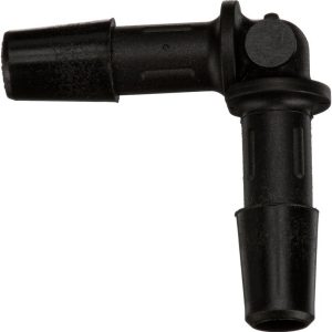 Gates Heater Hose Connector, Elbow Connector, 1/4 Inch End 1 Outside Diameter – 28621