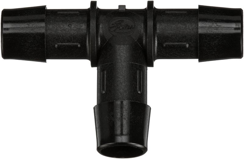 Gates Heater Hose Connector, Tee Connector, 5/8 Inch End 1 Outside Diameter – 28634