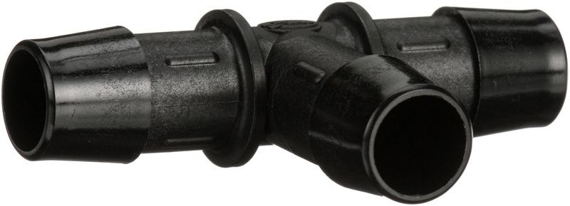 Gates Heater Hose Connector, Tee Connector, 5/8 Inch End 1 Outside Diameter – 28634