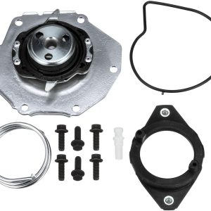 Gates Water Pump, Stamped Steel, Reverse Rotation, With Rubber Gasket/ Plastic Fitting/ 6 Bolts – 41212