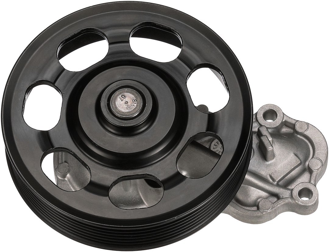 Gates Water Pump, Plastic Impeller, Cast Aluminum Housing, Standard Impeller Rotation, With Pulley – 41220