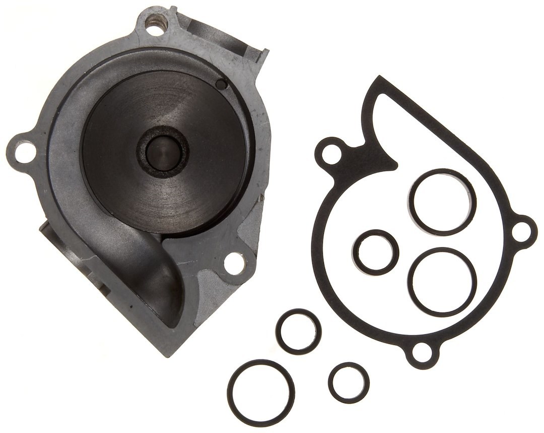 Gates Water Pump, Cast Iron Impeller/ Cast Aluminum Housing, Accessory Belt Drive, Standard Rotation, With Gasket and Six O-Rings – 42276