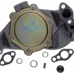 Gates Water Pump, Cast-Iron, Accessory Belt, Standard Rotation – 43106