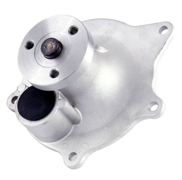 Gates Water Pump, Stamped Steel Impeller/ Cast Aluminum Housing, Reverse Rotation, With Thermostat and Housing/ Pulley – 45072