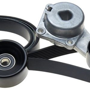 Gates Serpentine Belt Drive Component Kit, Complete ™ Micro-V ®, With Part Numbers K080991HD/ 38133/ 38022 – 90K-38133