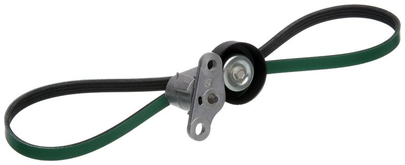 Gates Serpentine Belt Drive Component Kit, Complete ™ Micro-V ®, With Part Numbers K040378HD/ 38159 – 90K-38159