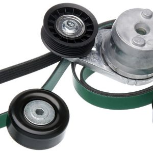 Gates Serpentine Belt Drive Component Kit, Complete ™ Micro-V ®, With Part Numbers K061195HD/ 38172/ 36310 – 90K-38172