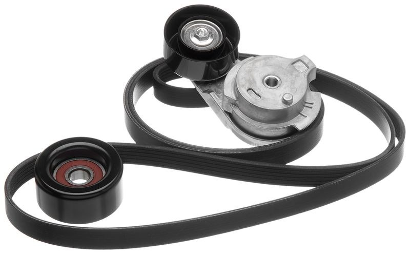 Gates Serpentine Belt Drive Component Kit, Complete ™ Micro-V ®, With Part Numbers K060905/ 38178/ 36227 – 90K-38178B