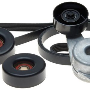 Gates Serpentine Belt Drive Component Kit, Complete ™ Micro-V ®, With Part Numbers K061025/ 38274/ 38001/ 38001/ 36157 – 90K-38274A