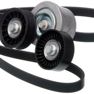 Gates Serpentine Belt Drive Component Kit, Complete ™ Micro-V ®, With Part Numbers K060875/ 39120 – 90K-39120E
