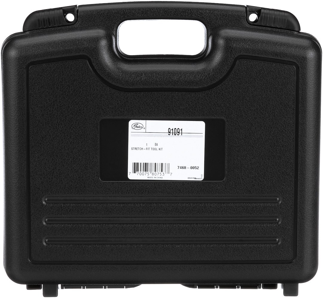 Gates Accessory Drive Belt Tool, Stretch Fit™, Use to Aid IN the Installation of Stretch Fit Belts, With Impact-Resistant Plastic Case – 91091