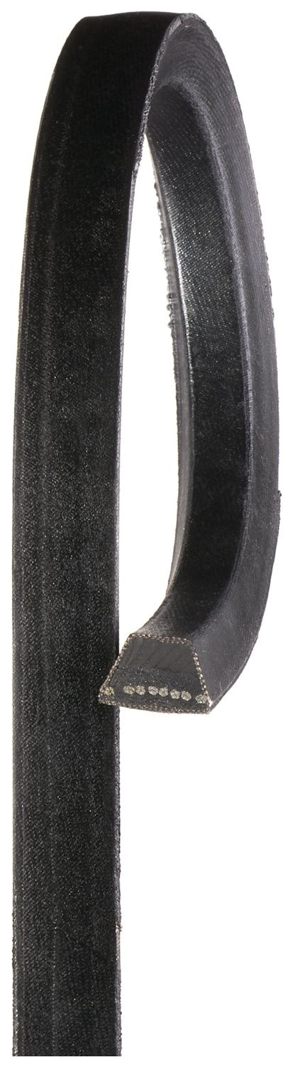 Gates Accessory Drive Belt, Hi-Power® II, 126.9 Inch Length, 0.88 Inch Width, Polyester Cord – C124