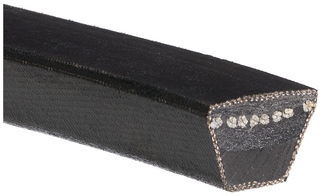 Gates Accessory Drive Belt, Hi-Power® II, 126.9 Inch Length, 0.88 Inch Width, Polyester Cord – C124
