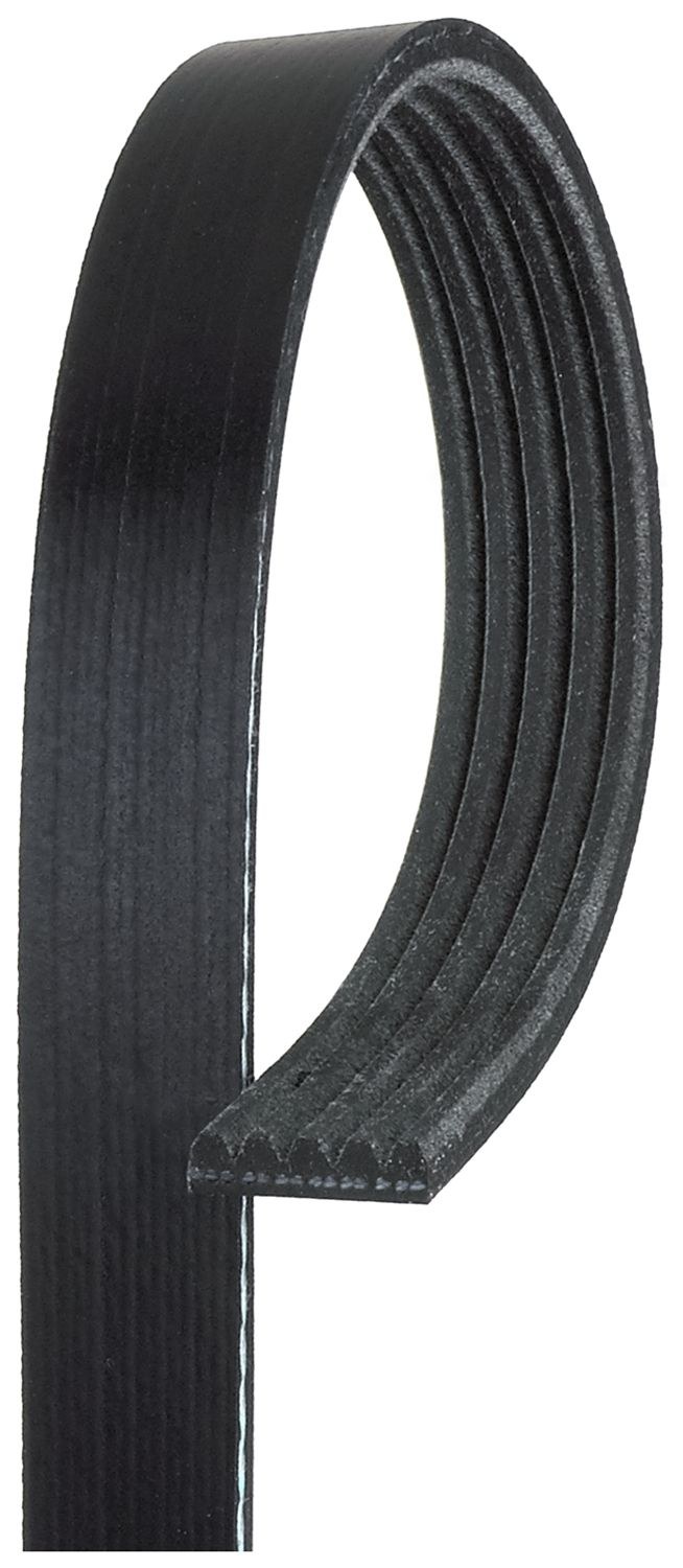 Gates Serpentine Belt, Micro-V ®, 66.19 Inch Effective Length, 5 Rib, 66.757 Inch Outside Circumference, Polyester Cord – K050660