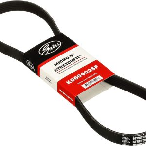 Gates Serpentine Belt, 40.23 Inch Length, 6 Rib, 40.96 Inch Outside Circumference, Epdm – K060402SF