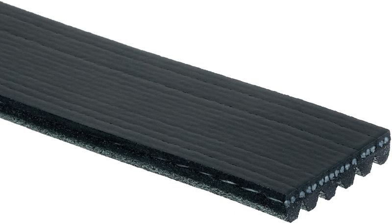 Gates Serpentine Belt, Micro-V ®, 53-3/8 Inch Outside Circumference, 6 Rib – K060525