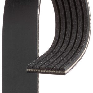 Gates Serpentine Belt, E-Start™ Micro-V ®, 62.87 Inch Length, 63.53 Inch Outside Circumference, 6 Rib – K060628EST