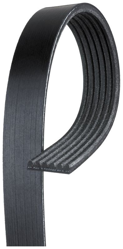 Gates Serpentine Belt, Micro-V ®, 64-5/8 Inch Outside Circumference, 6 Rib – K060640