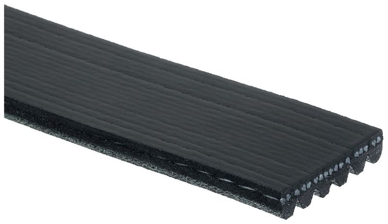 Gates Serpentine Belt, Micro-V ®, 86.835 Inch Outside Circumference, 6 Rib – K060863