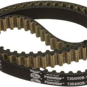 Gates Timing Belt, Black, Fiberglass Cord, 44 Inch Pitch Length, 0.7 Inch Top Width – T354HOB