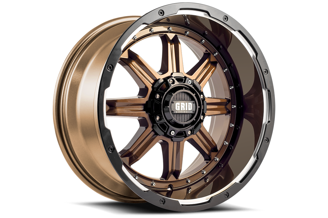 Grid Off-Road Wheel, GD10, 17 Inch Diameter X 9 Inch Width – GD1017090052R1587