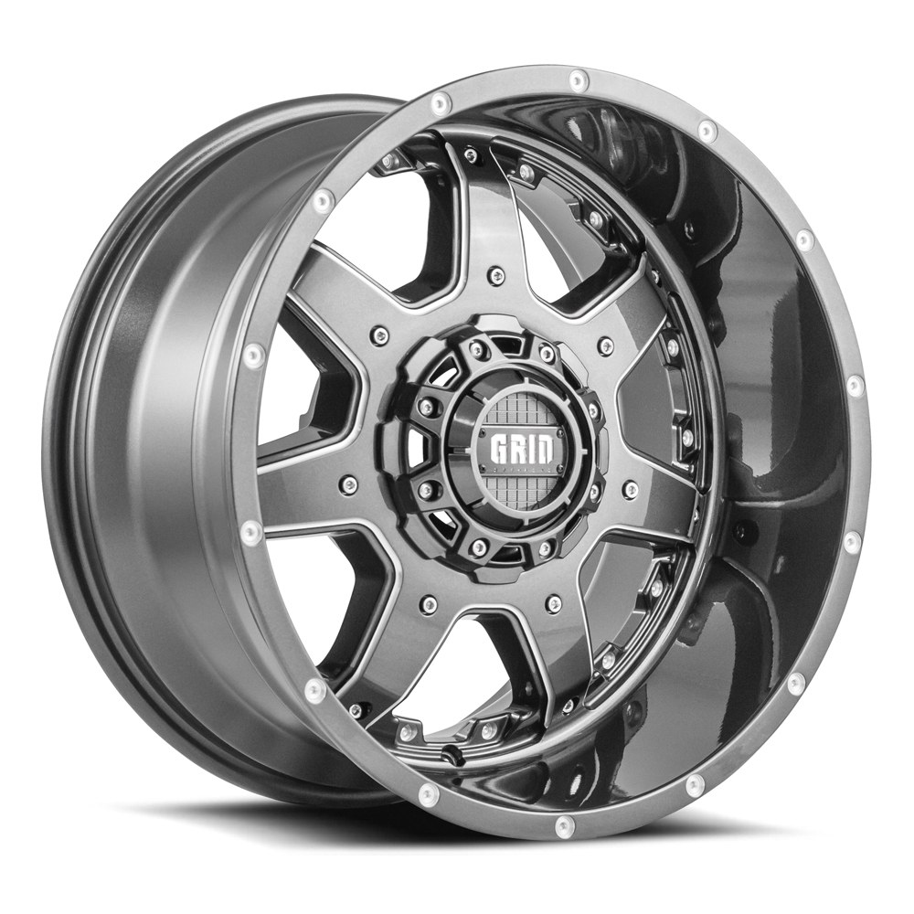 Grid Off-Road Wheel, GD01, 18 Inch Diameter X 9 Inch Width – GD0118090237G108