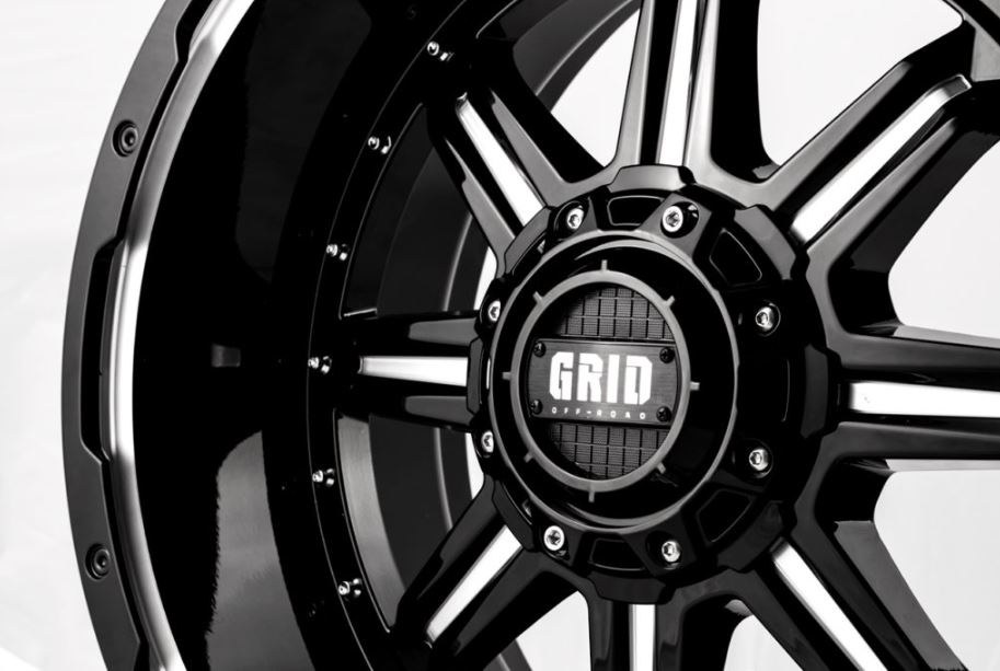 Grid Off-Road Wheel, GD10, 18 Inch Diameter X 9 Inch Width – GD1018090237M0006